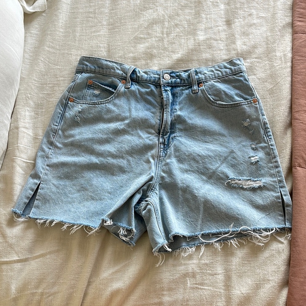 Mom jean shorts